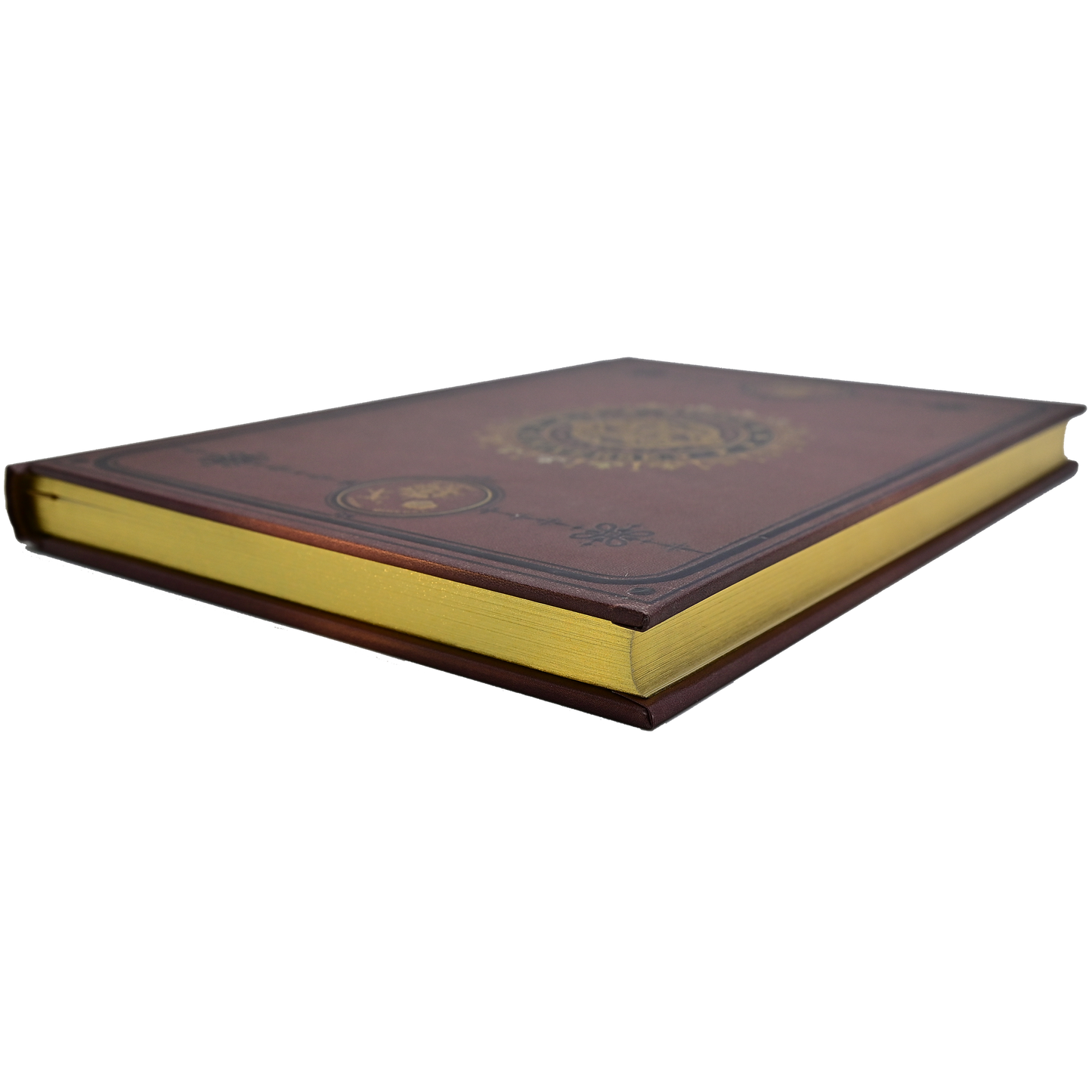 Notebook with gold edges