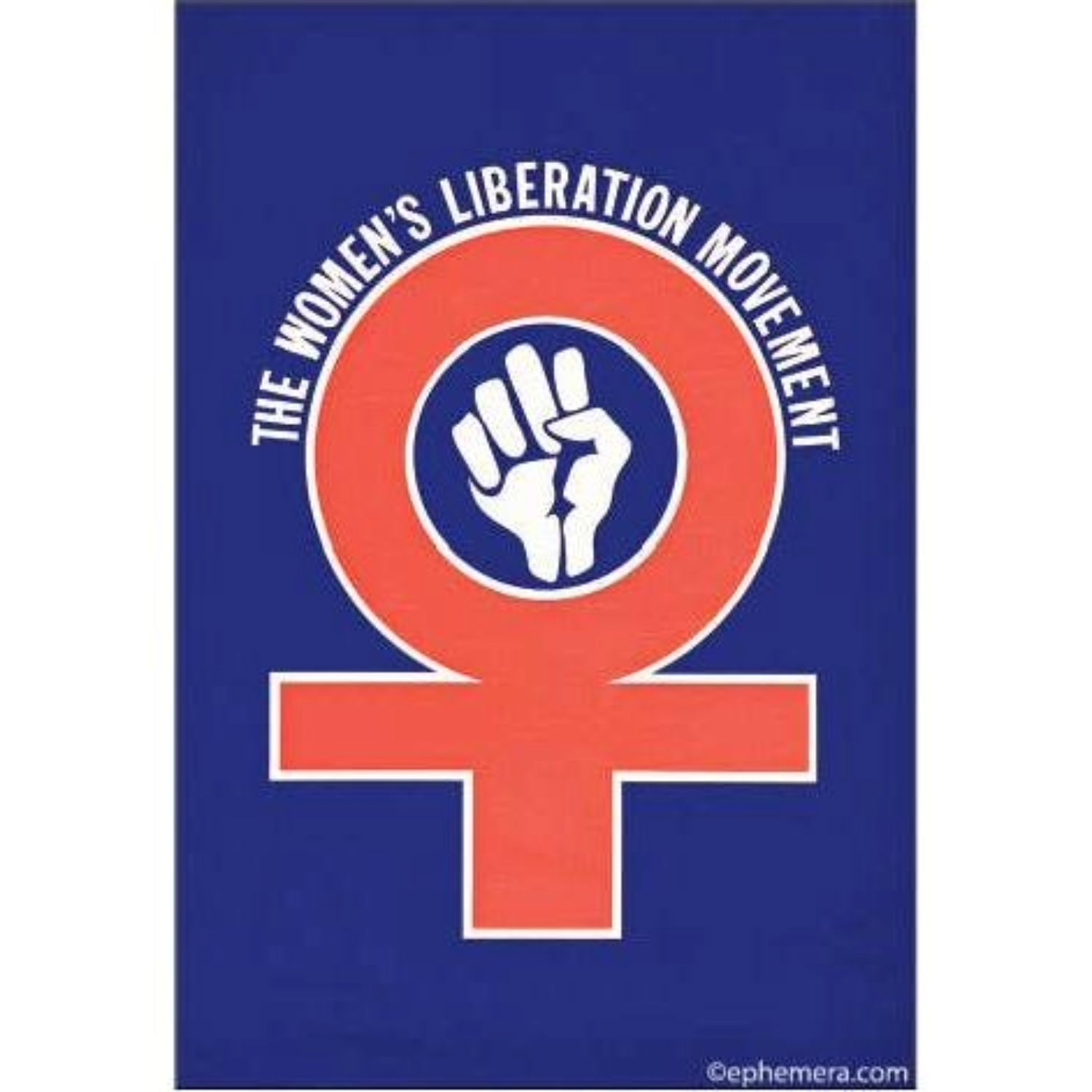 The Women's Liberation Movement. Refrigerator Magnet | 3" x 2"-Ephemera-The Bullish Store