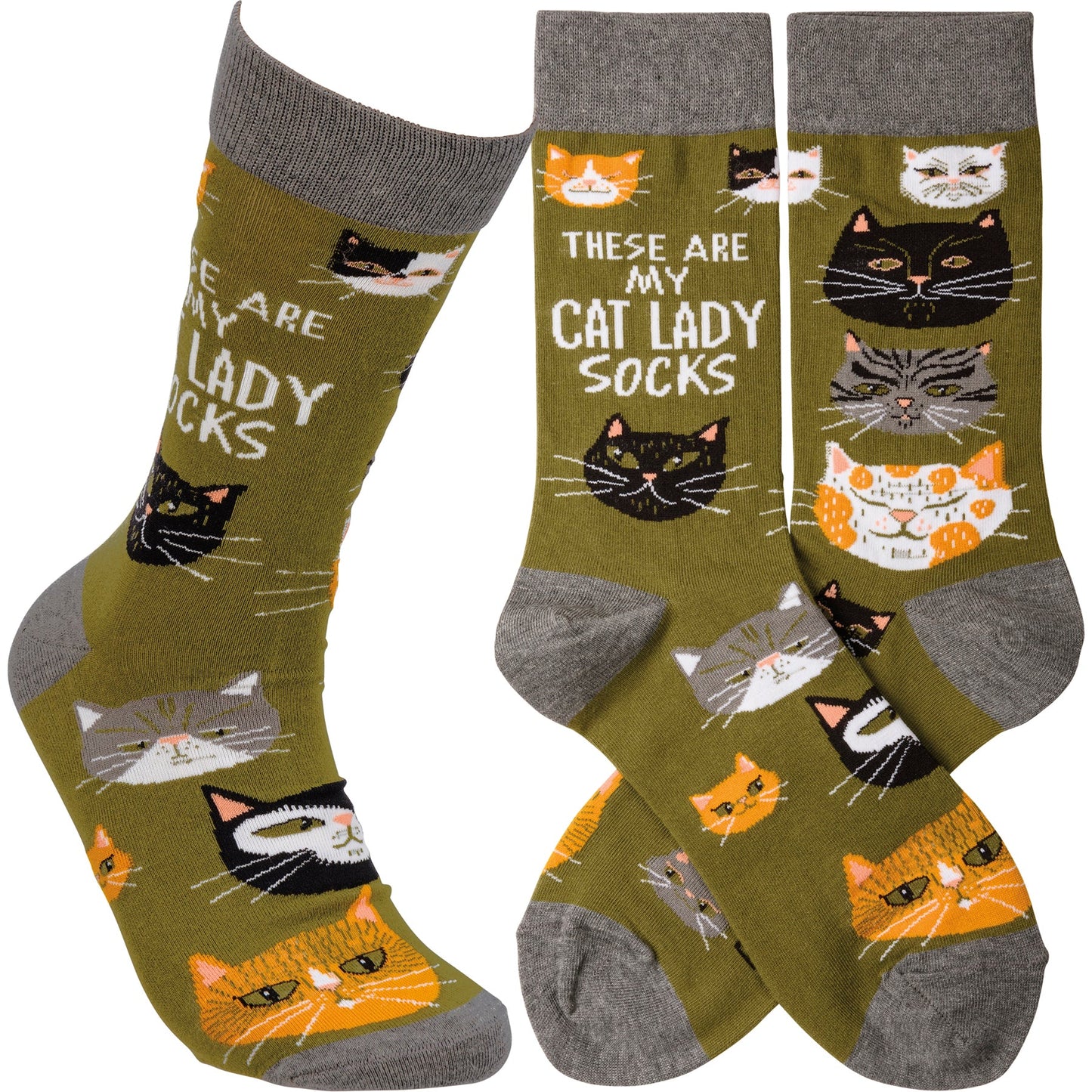 These Are My Cat Lady Socks | Cat Lovers | Unisex