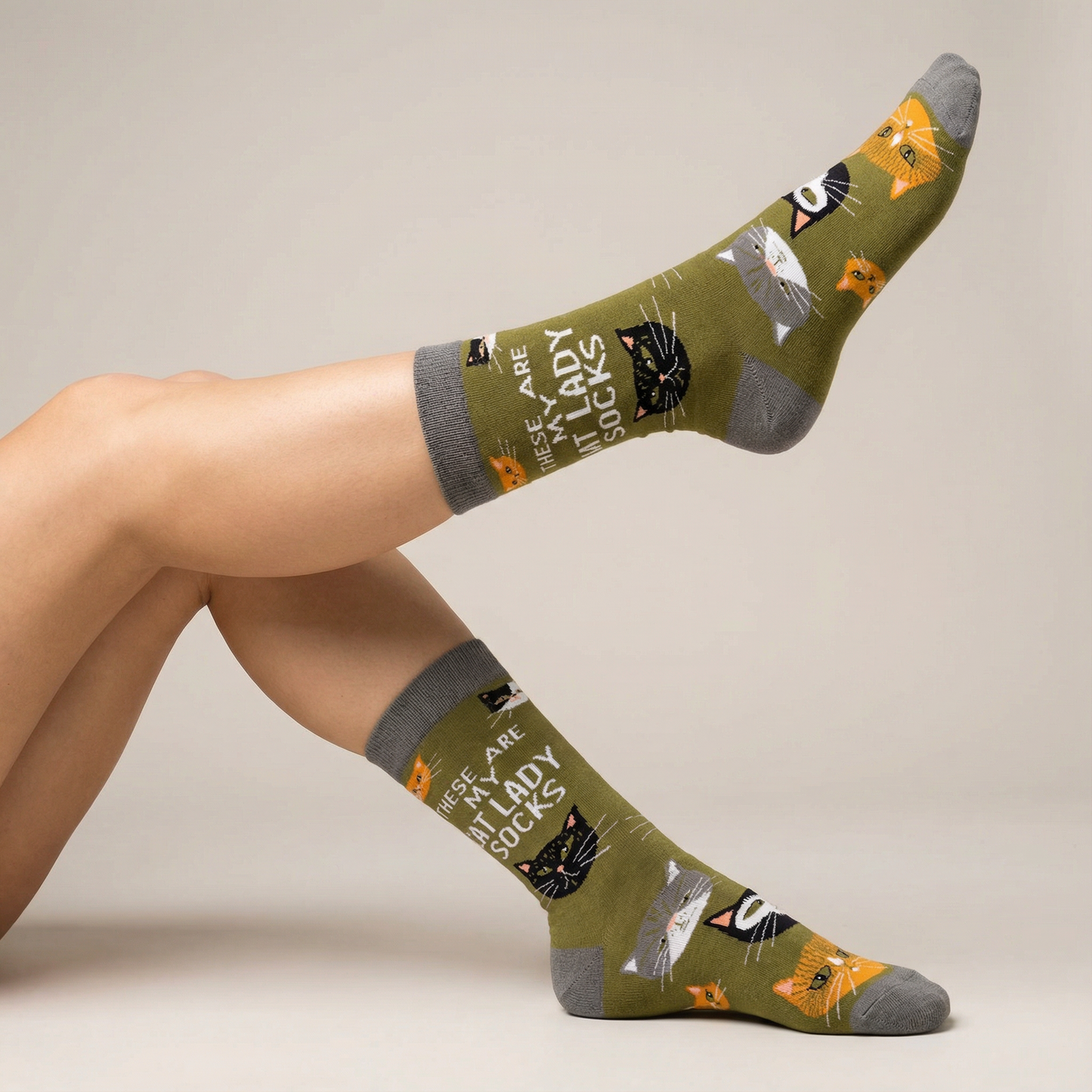These Are My Cat Lady Socks | Cat Lovers | Unisex