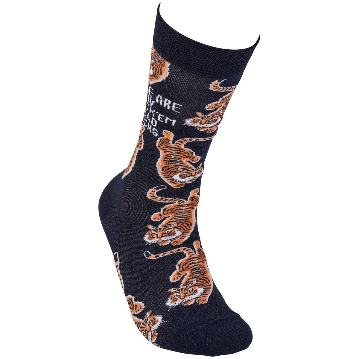 These Are My Knock 'Em Dead Socks with Tiger Motif | Gift for Her