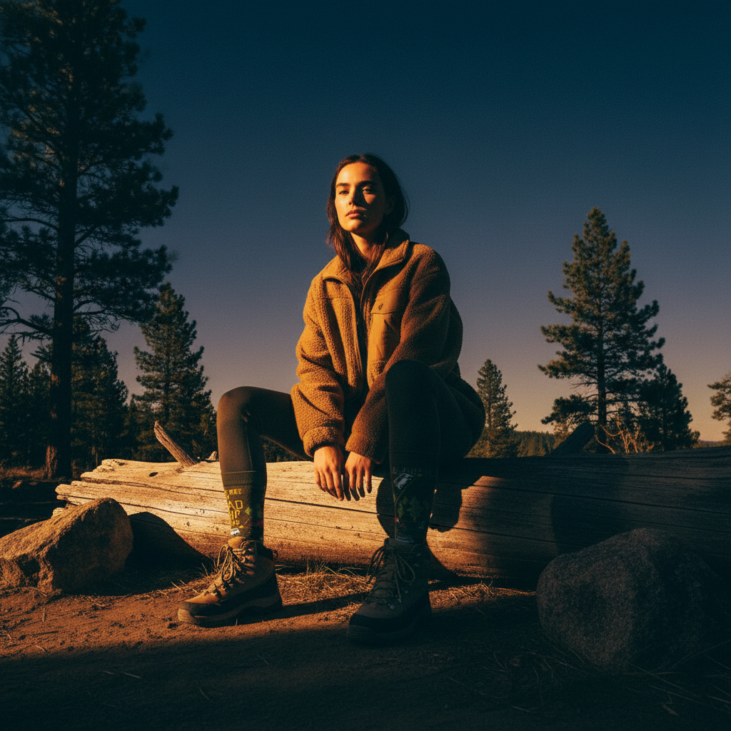 These Are My Road Trip Socks | Fun Travel-Inspired Crew Socks