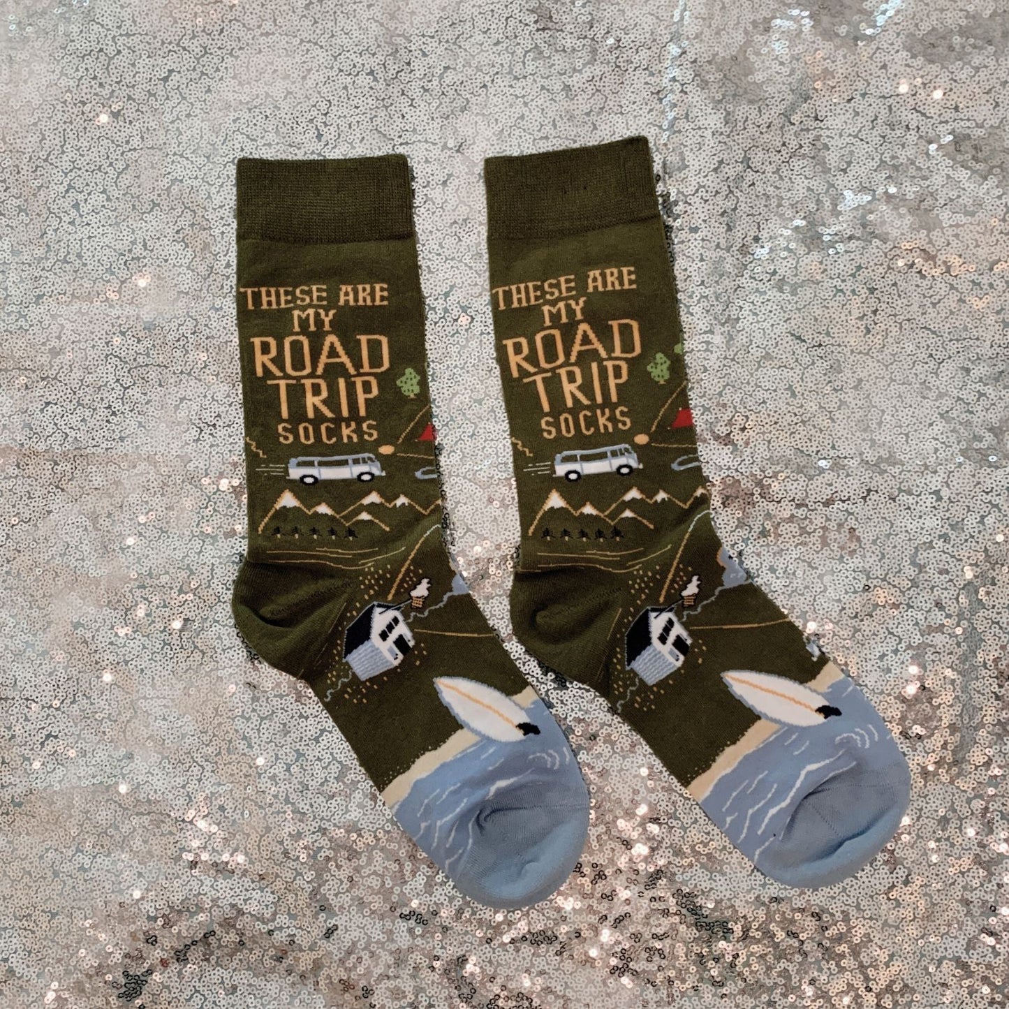 These Are My Road Trip Socks | Gift for Her