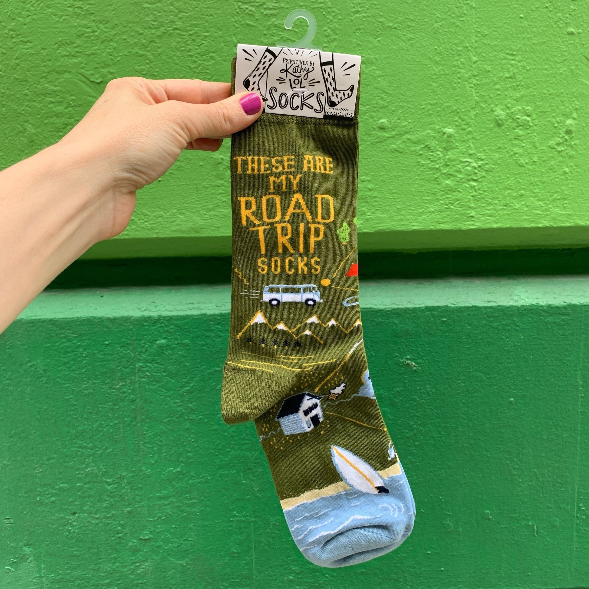 These Are My Road Trip Socks | Gift for Her