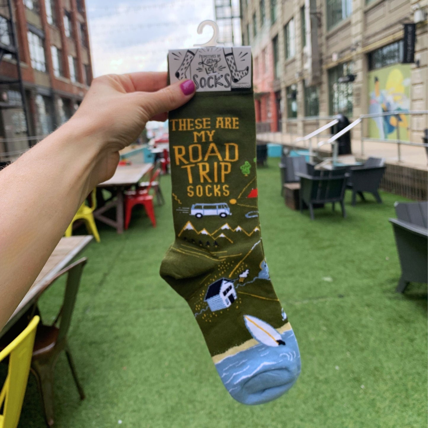 These Are My Road Trip Socks | Gift for Her