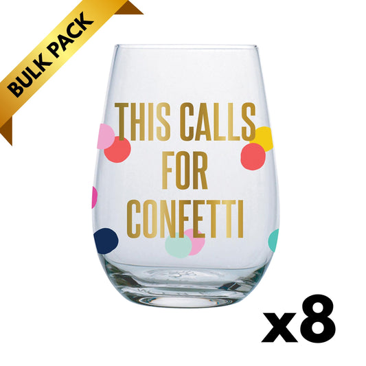 This Calls for Confetti — Bulk Lot of 8 (Gifting, Events & Resale)-Slant-The Bullish Store