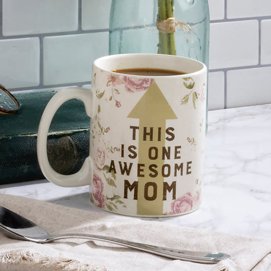 This Is One Awesome Mom Large Stoneware Coffee Mug | Holds 20 oz.