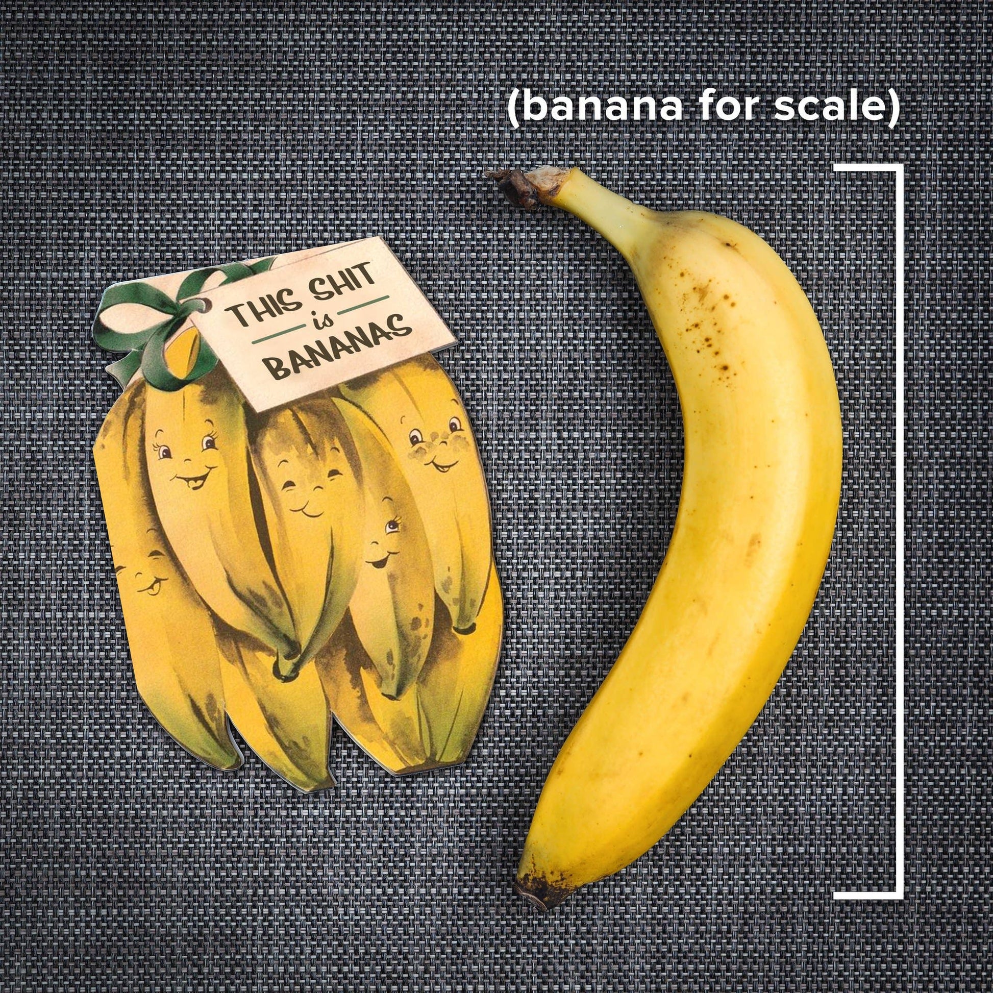 This Shit Is Bananas Blank Sympathy Greeting Card