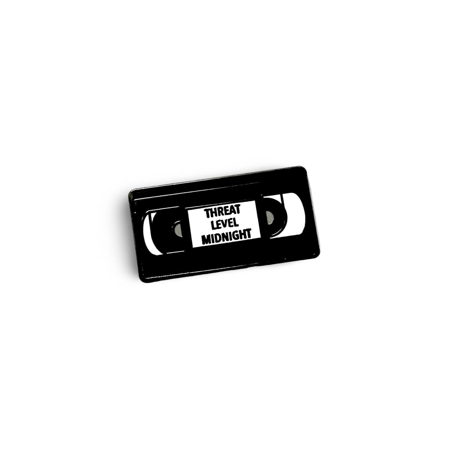 Threat Level Midnight VHS Enamel Pin | The Office Michael Scott Inspired Hard Lapel Pin