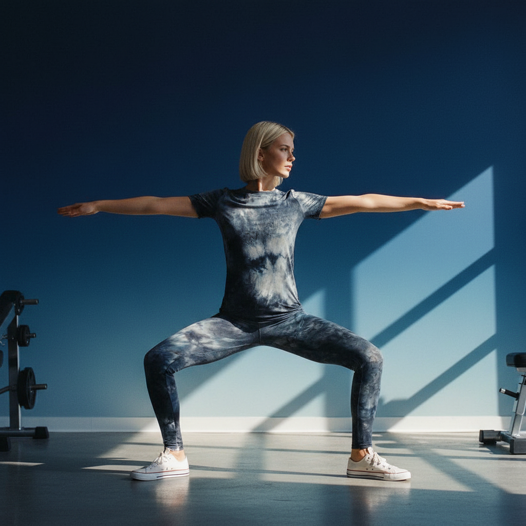 Tie Dye Round Neck Short Sleeve Top and Leggings Set [Available in Black or Olive] - One Size S/M