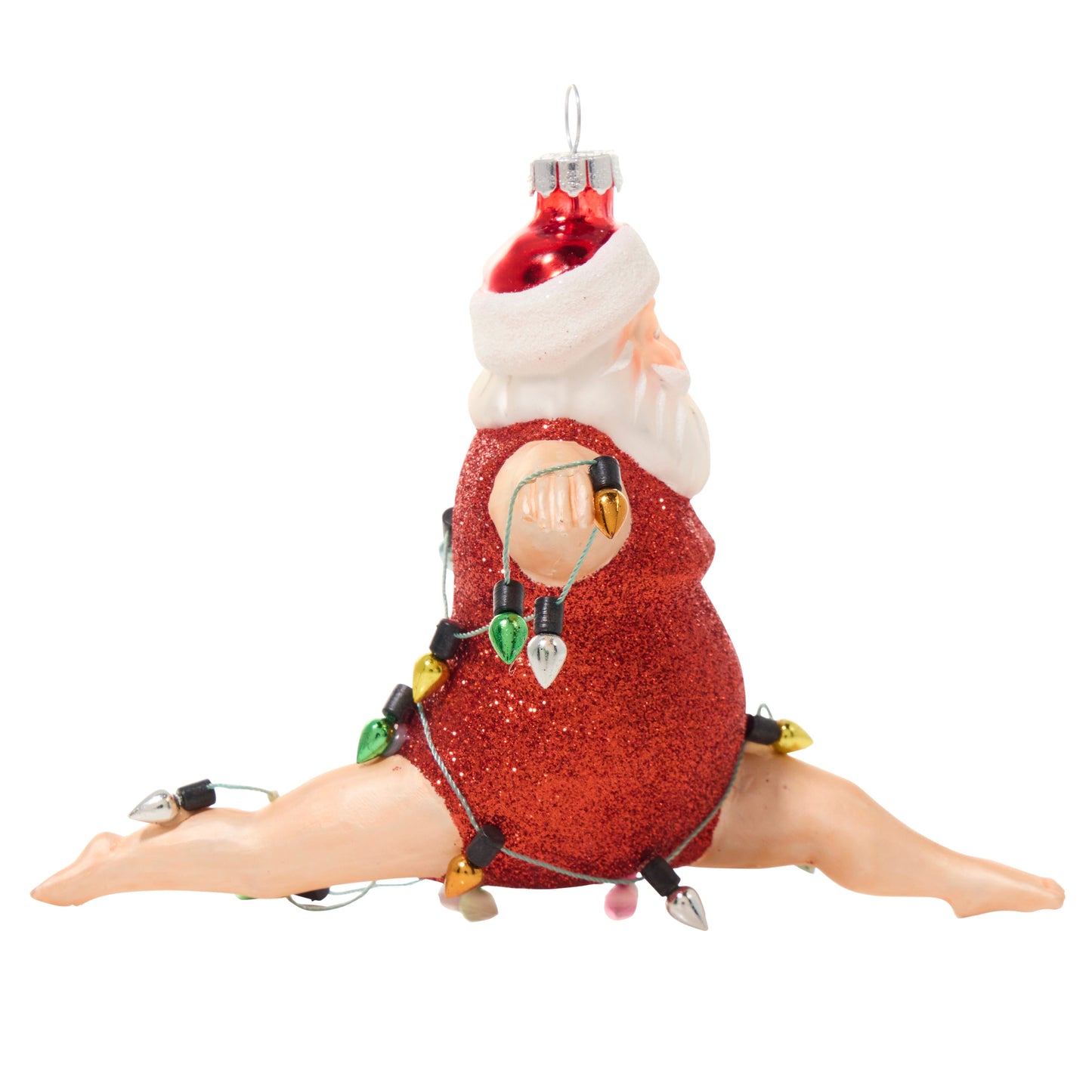 Tiny Dancer Hand-Blown Glass Christmas Holiday Ornament | Naughty Funny Xmas Gift