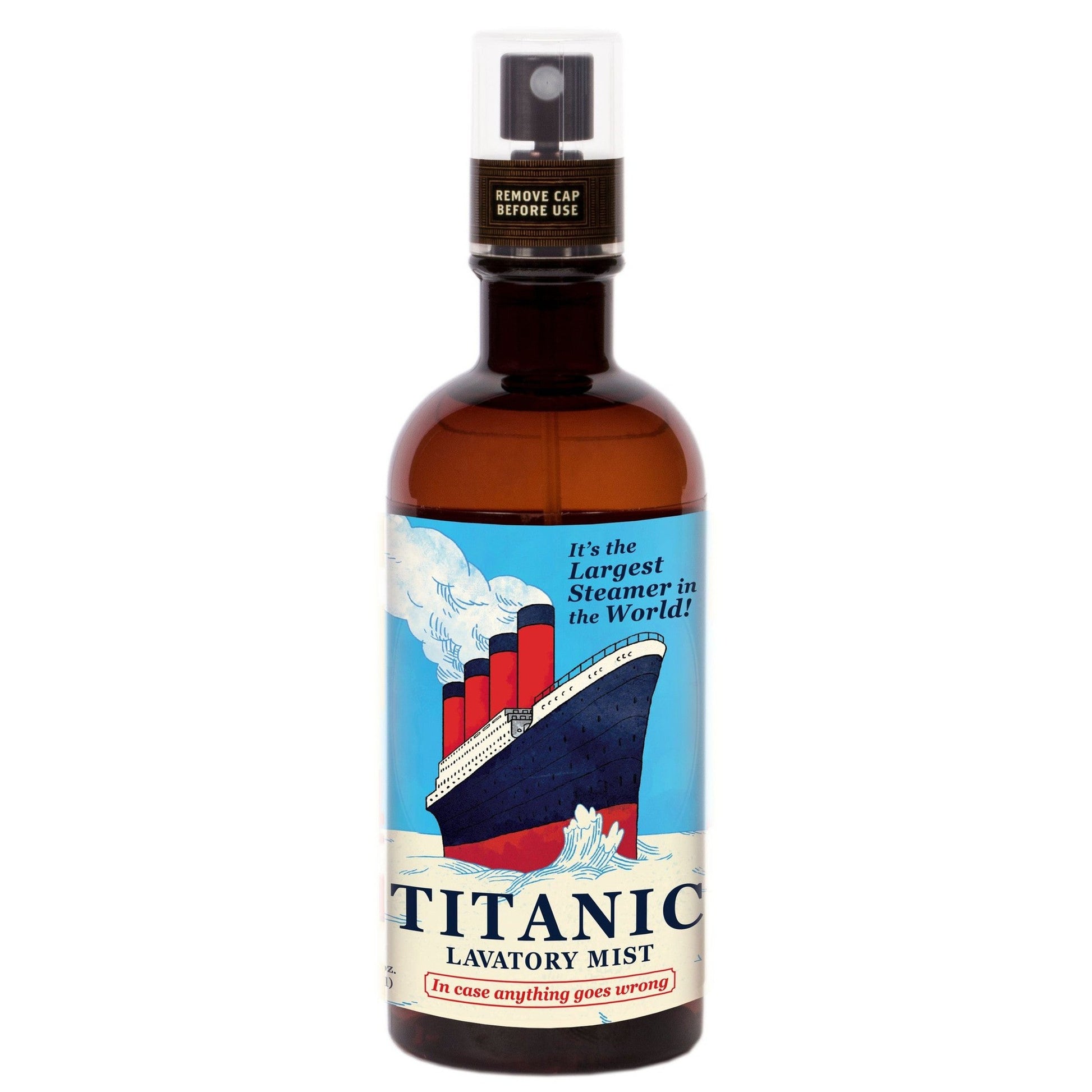 Titanic Lavatory Mist in Vetiver and Rose Scent