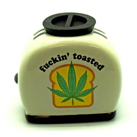 Toaster Ceramic Jar | Silicone Lid Storage Jar