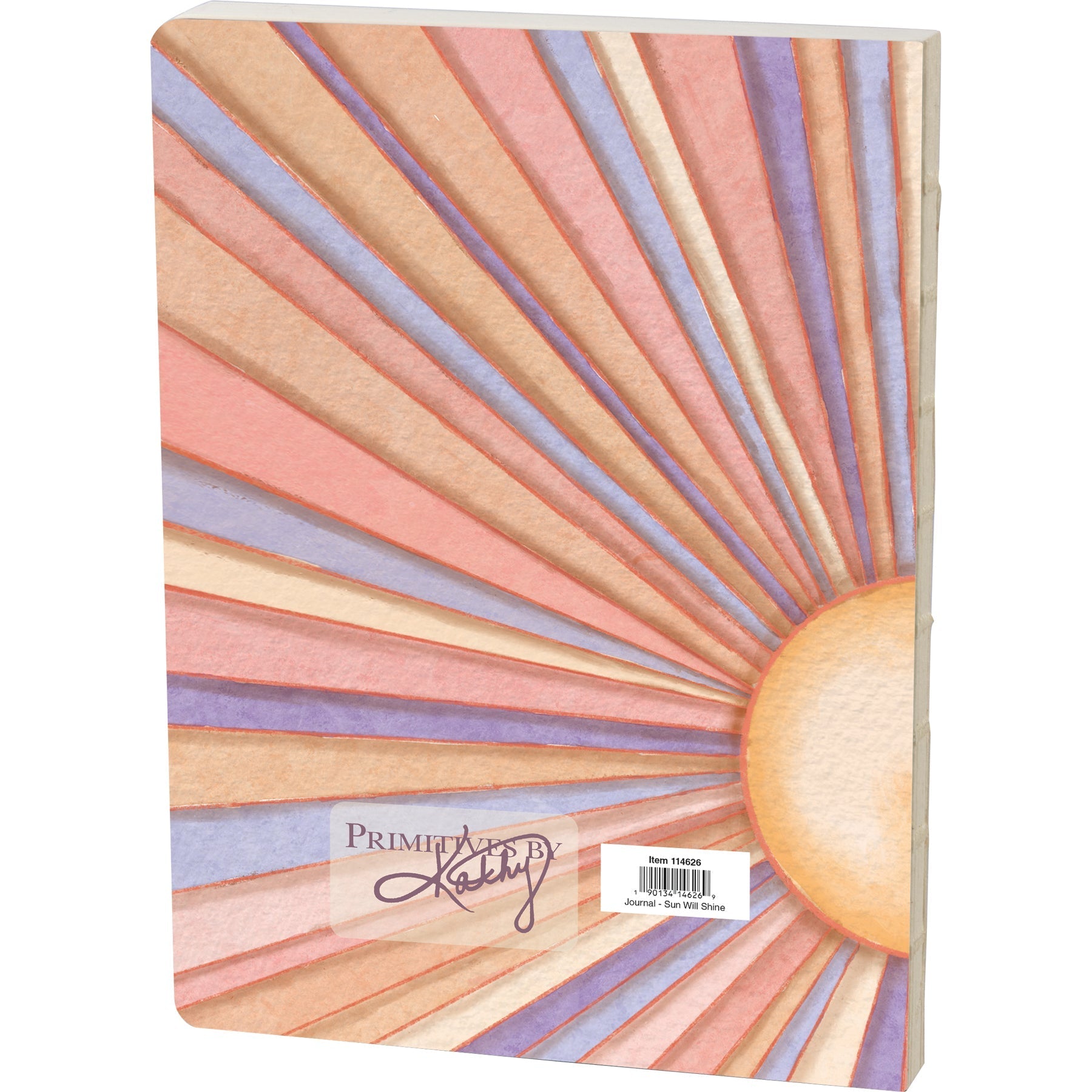 Today The Sun Will Shine Journal | Double-Sided Sun Artwork Design Notebook