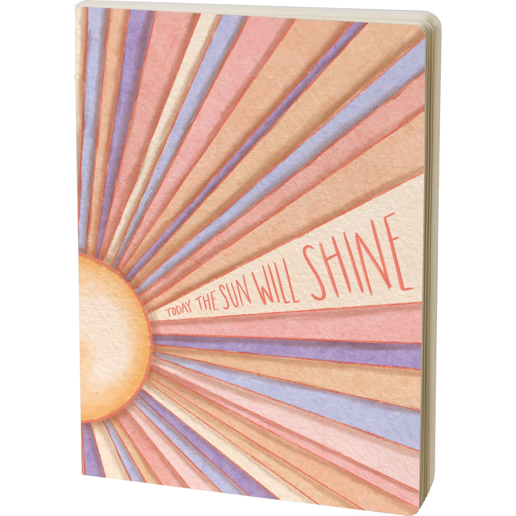 Today The Sun Will Shine Journal | Double-Sided Sun Artwork Design Notebook