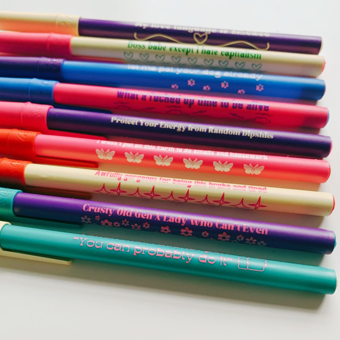 Token Motivational Pen: