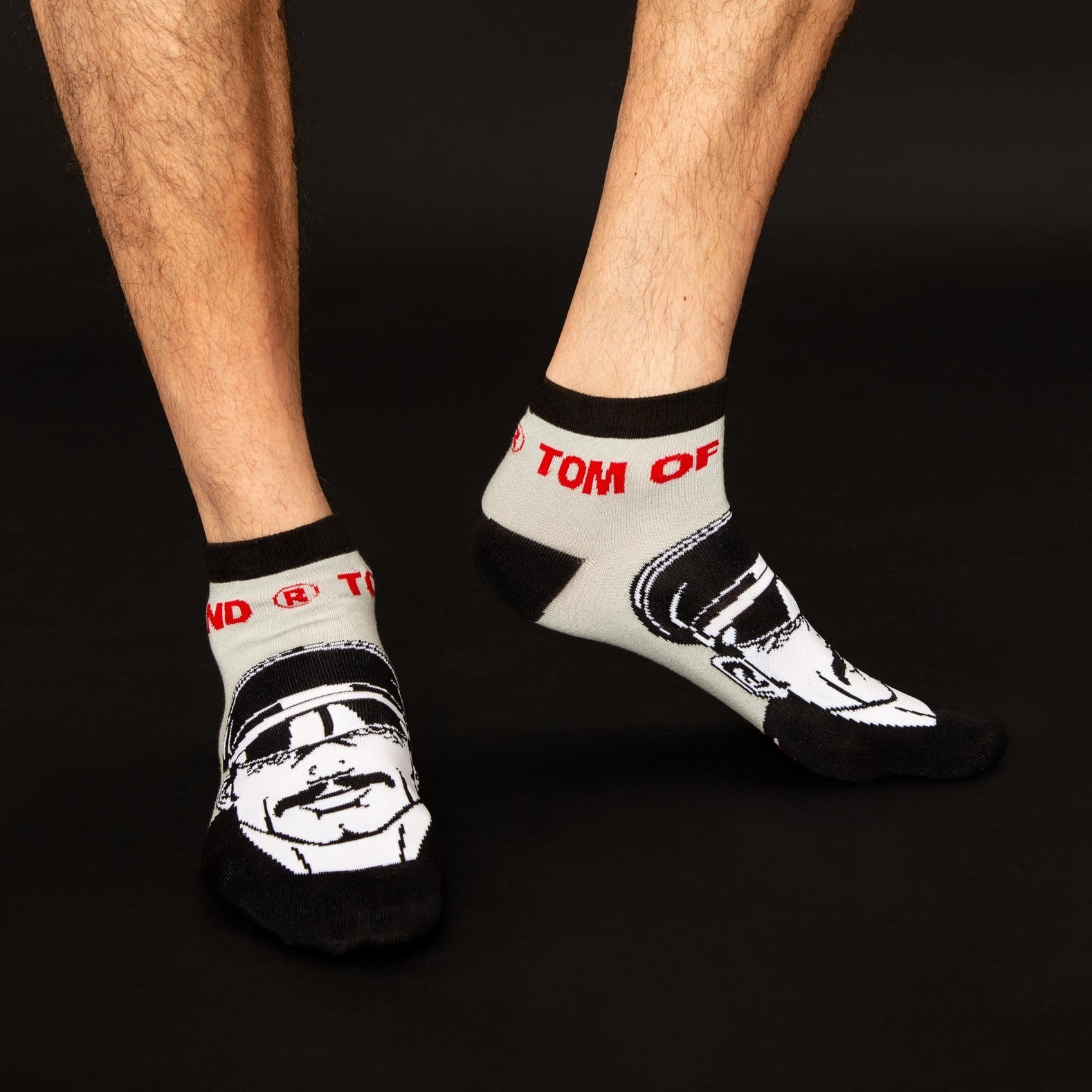 Tom Of Finland Ankle Socks | Low Rise Socks | Quarter Socks | Unisex
