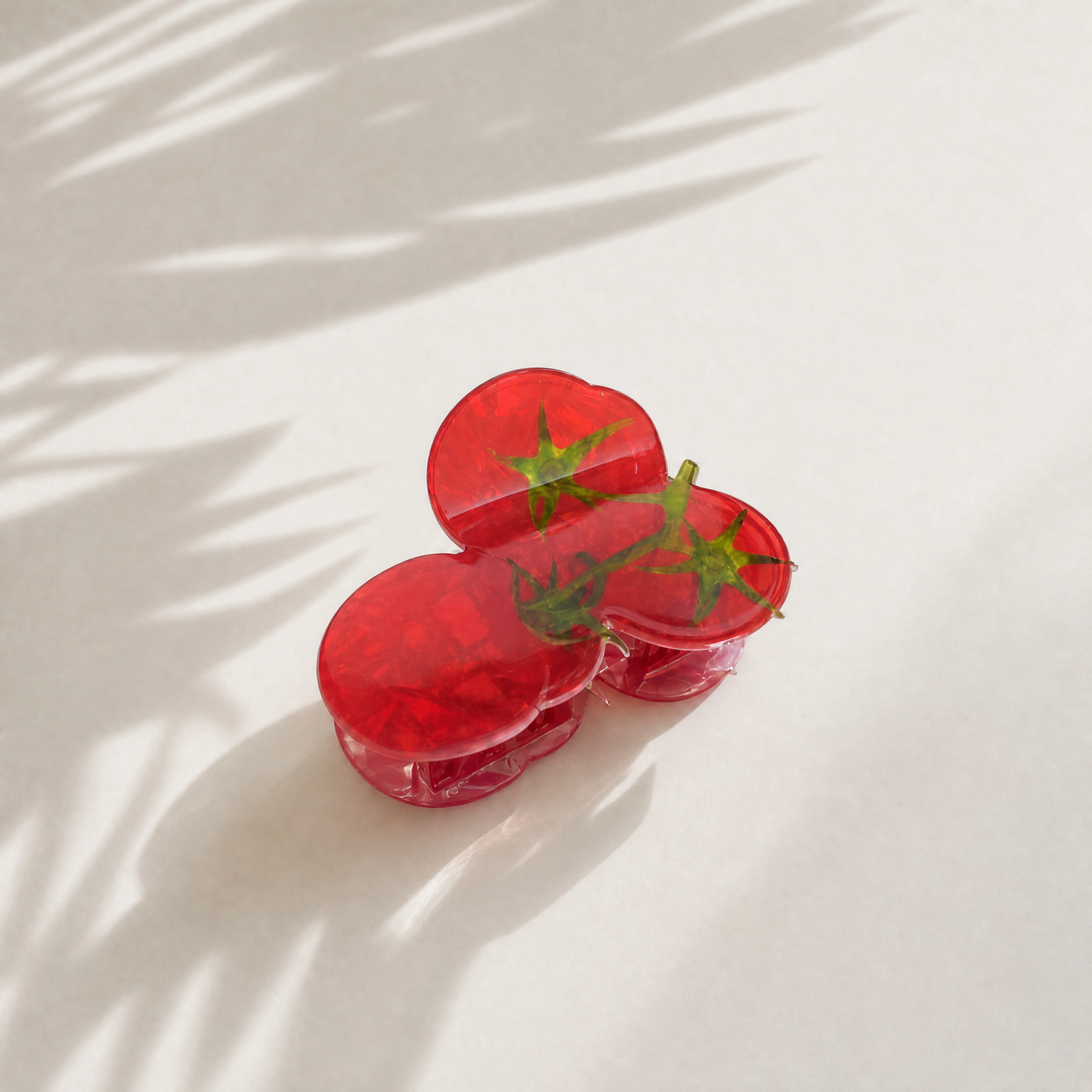 Tomato Gardener Hair Claw | Velvet Claws | ~2.75"