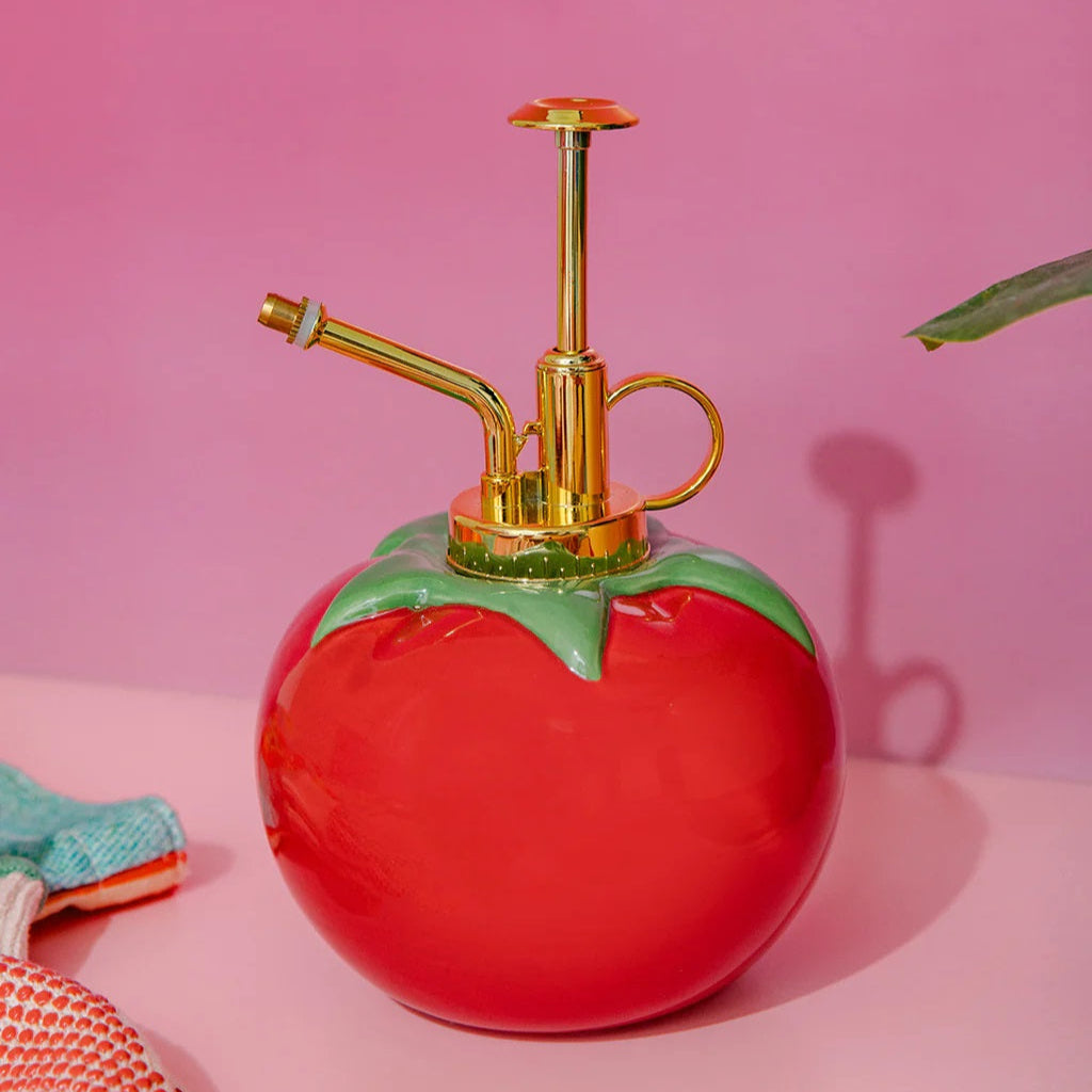 Tomato Plant Mister | Ceramic Base with Gold Misting Handle | 16 oz