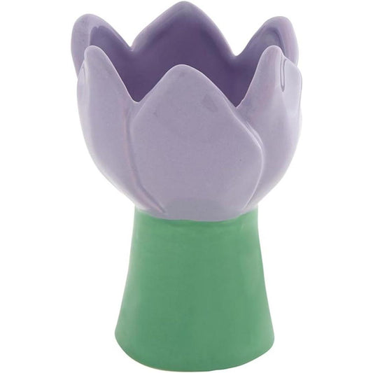 Tulip Ceramic Accent | Purple, Yellow, or Blue | 47th & Main-47th & Main-The Bullish Store