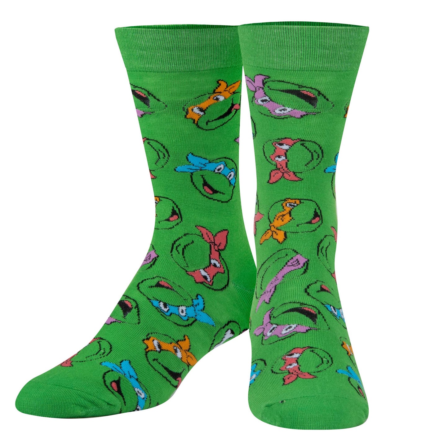 Turtle Games Men’s Crew Socks | Teenage Mutant Ninja Turtles Inspired Socks