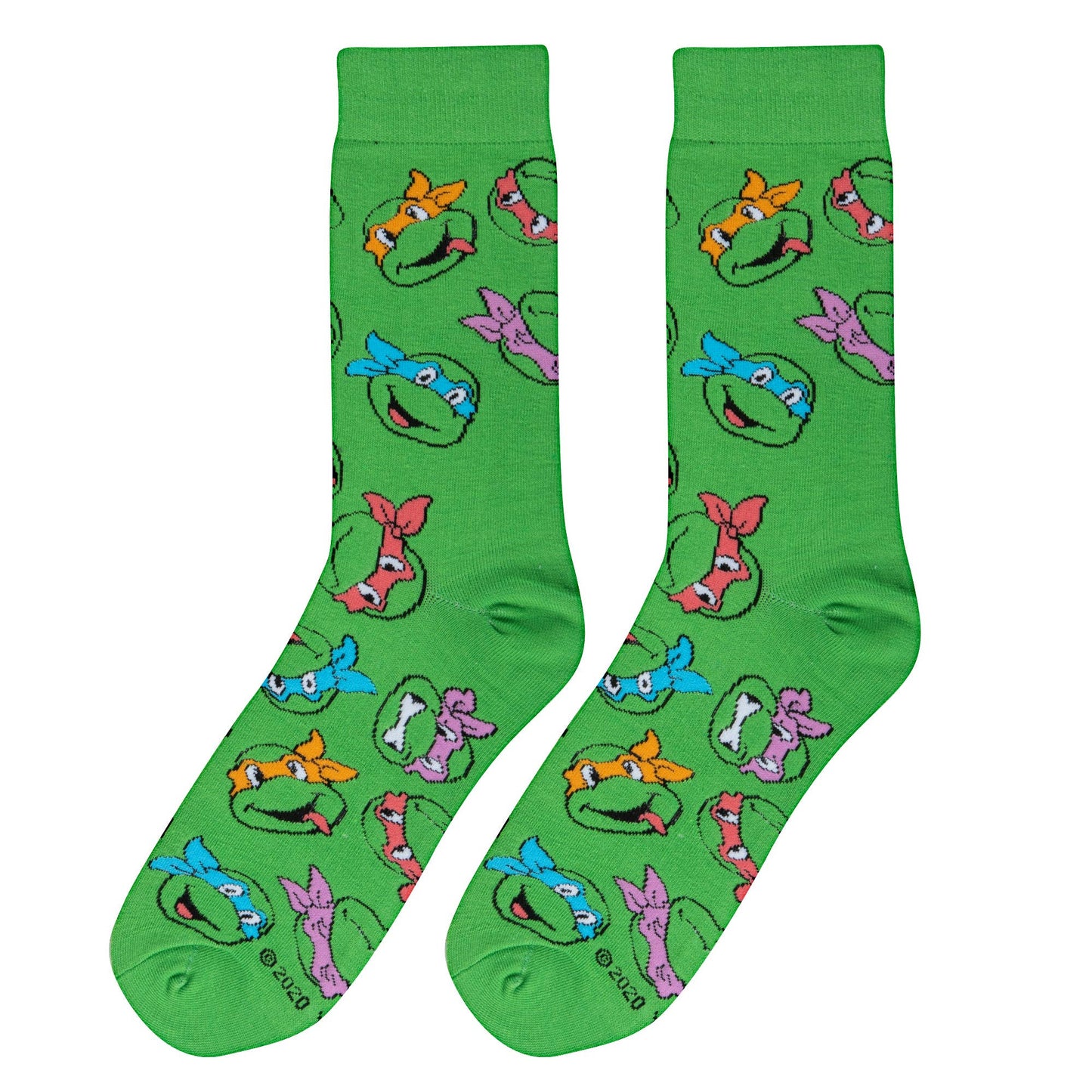 Turtle Games Men’s Crew Socks | Teenage Mutant Ninja Turtles Inspired Socks