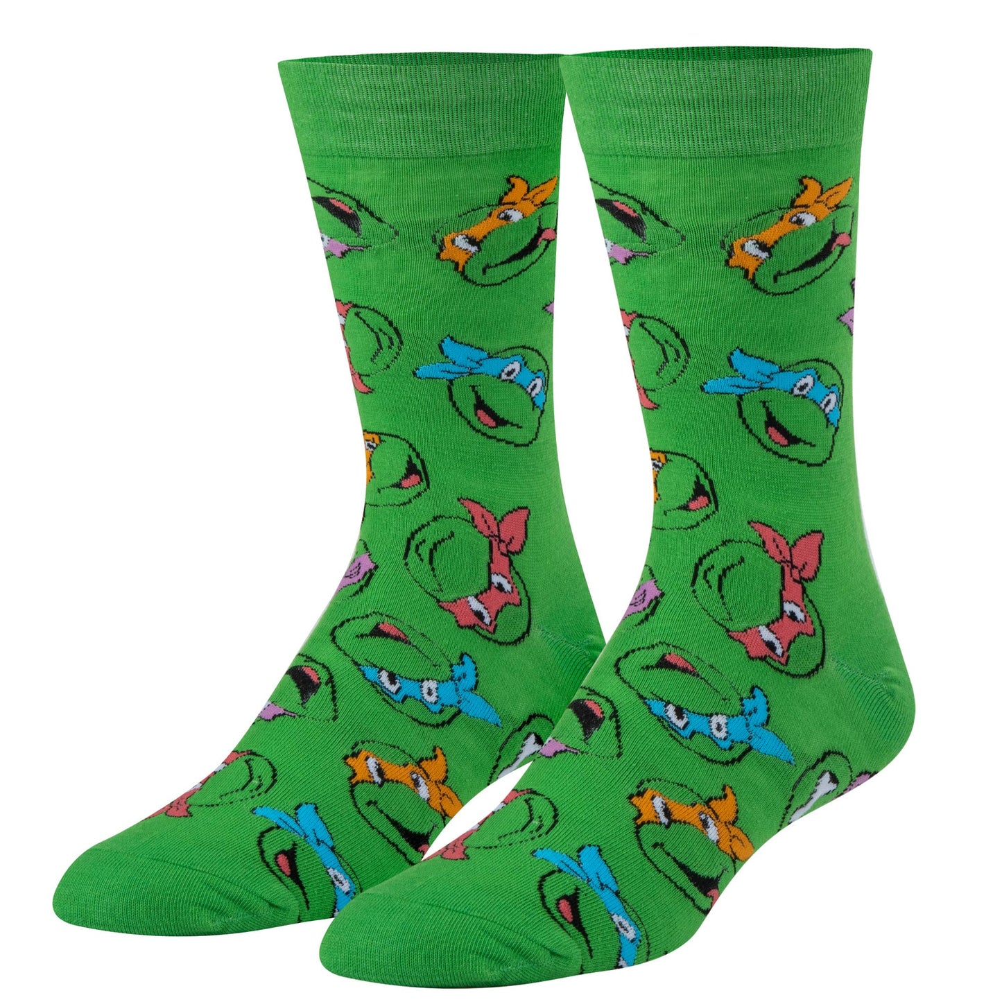 Turtle Games Men’s Crew Socks | Teenage Mutant Ninja Turtles Inspired Socks
