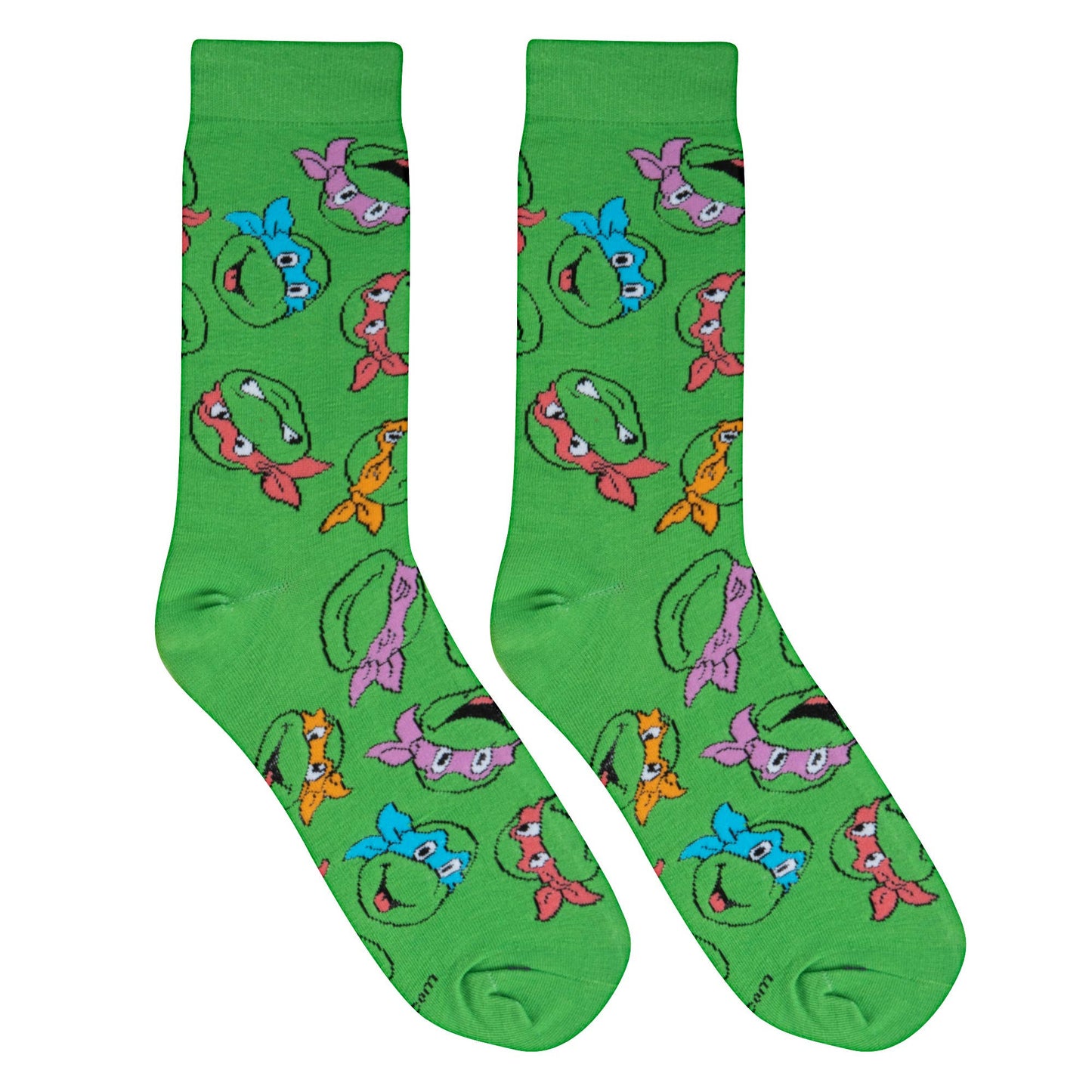 Turtle Games Men’s Crew Socks | Teenage Mutant Ninja Turtles Inspired Socks