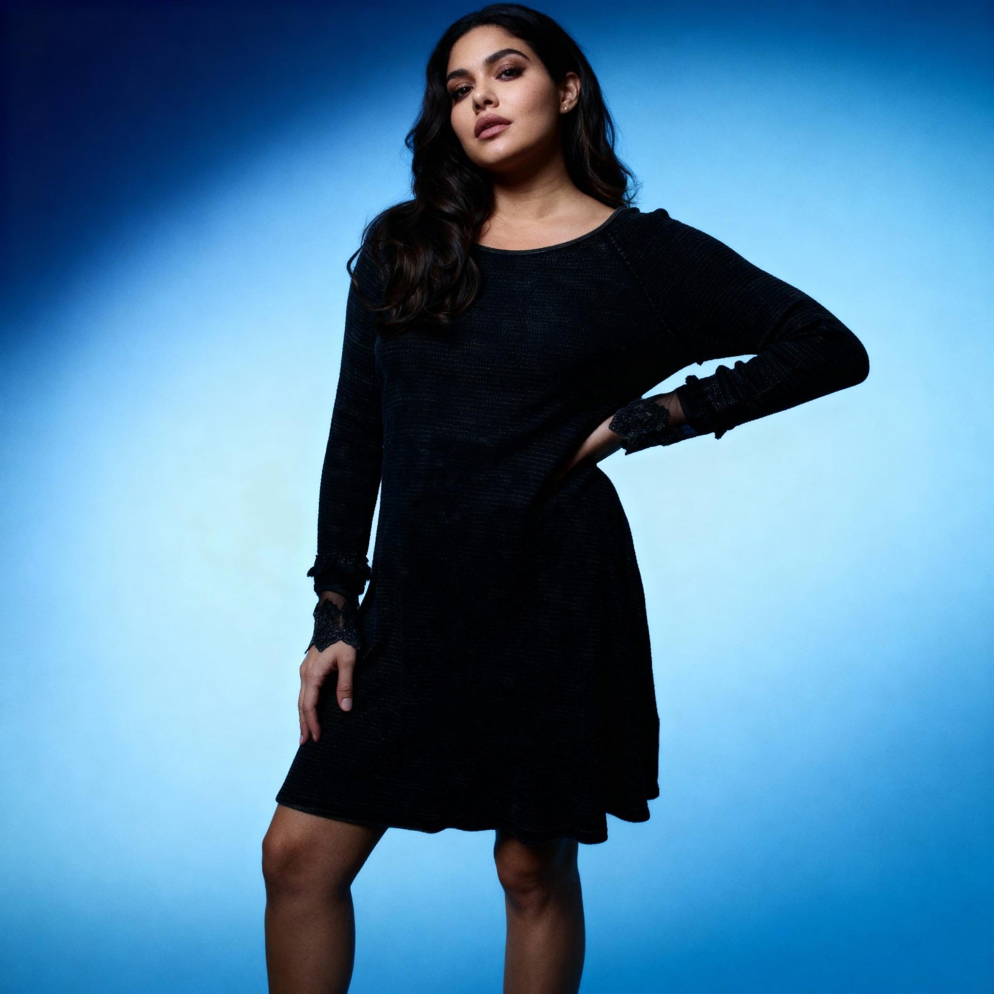 long sleeve grunge dress ASOS DESIGN long sleeve tie front midi dress with bias cut skirt in floral grunge