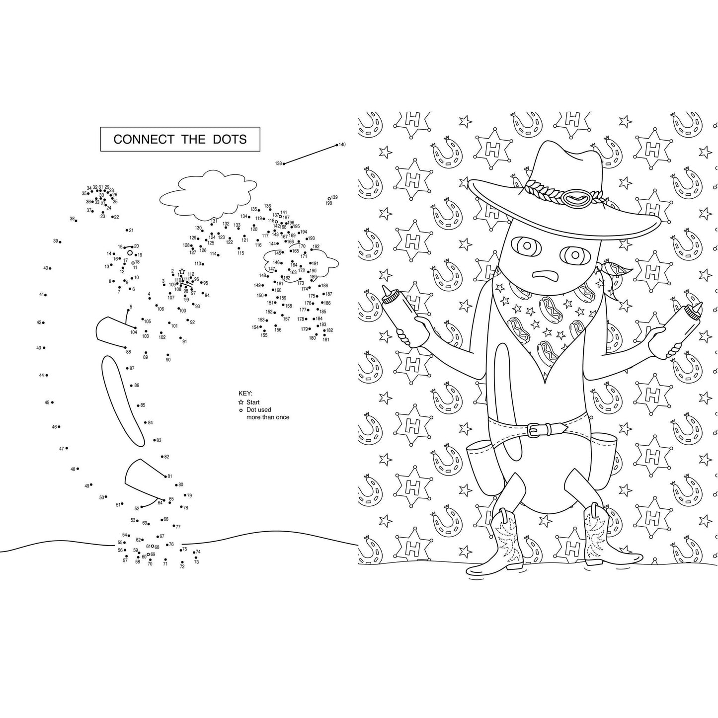 Ultimate Hot Dog Coloring and Activity Book | Americas Favorite Food Funny Adult Colouring Book