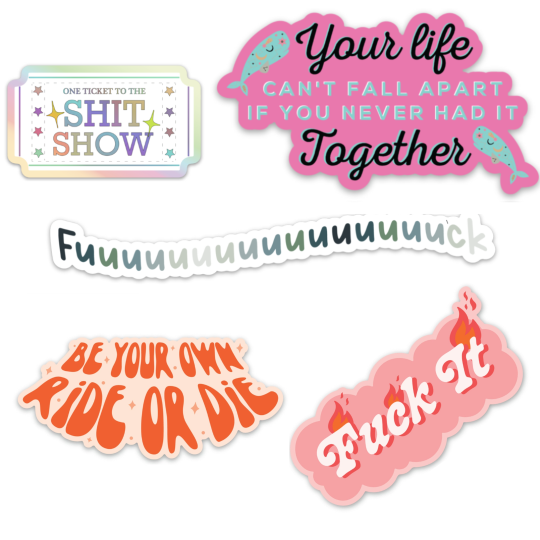 Fun Club Sticker Favorites | 5 Designs