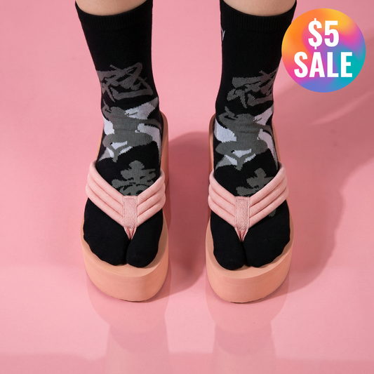 Black Ninja Tabi Socks