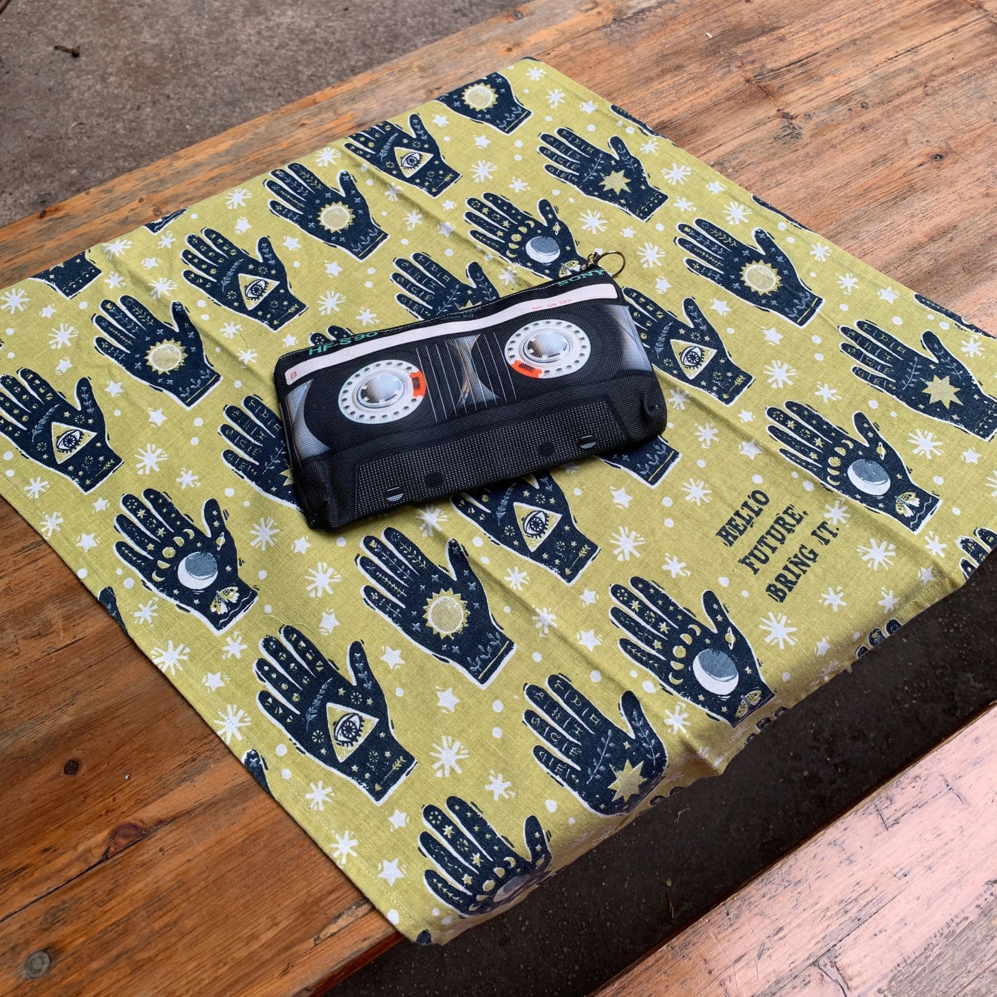 VHS Tape Zipper Pouch | Makeup Bag or Pencil Case