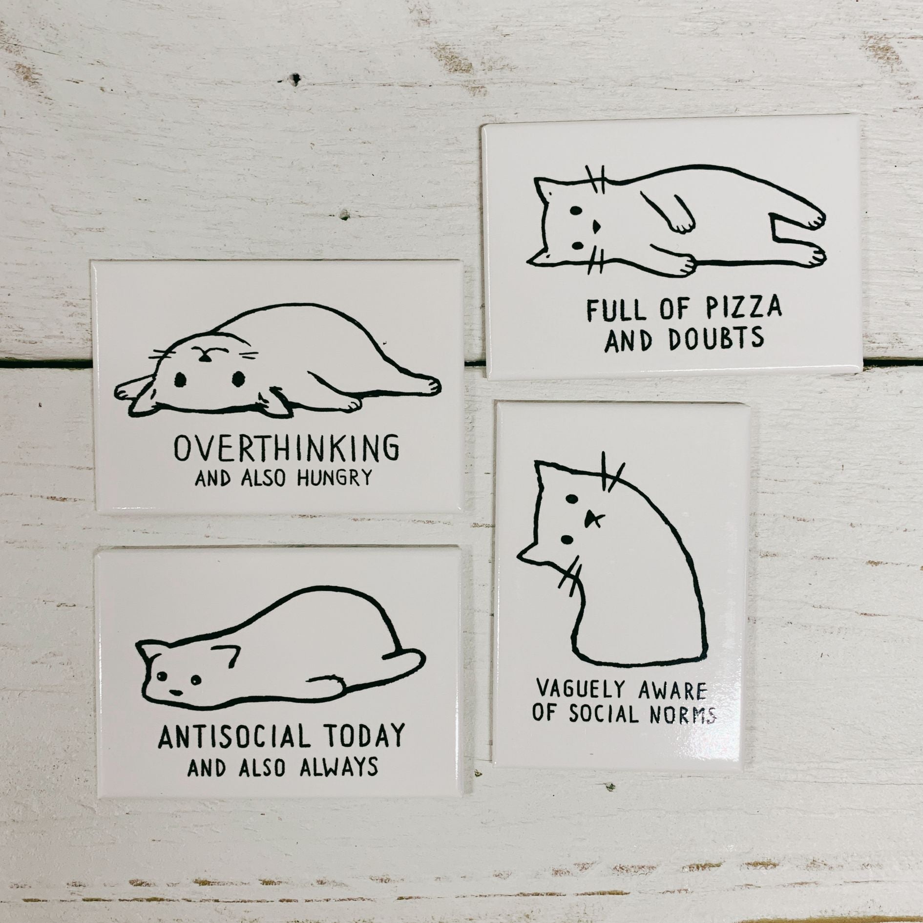 Vaguely Aware of Social Norms Magnet | 2.5" X 3.5"
