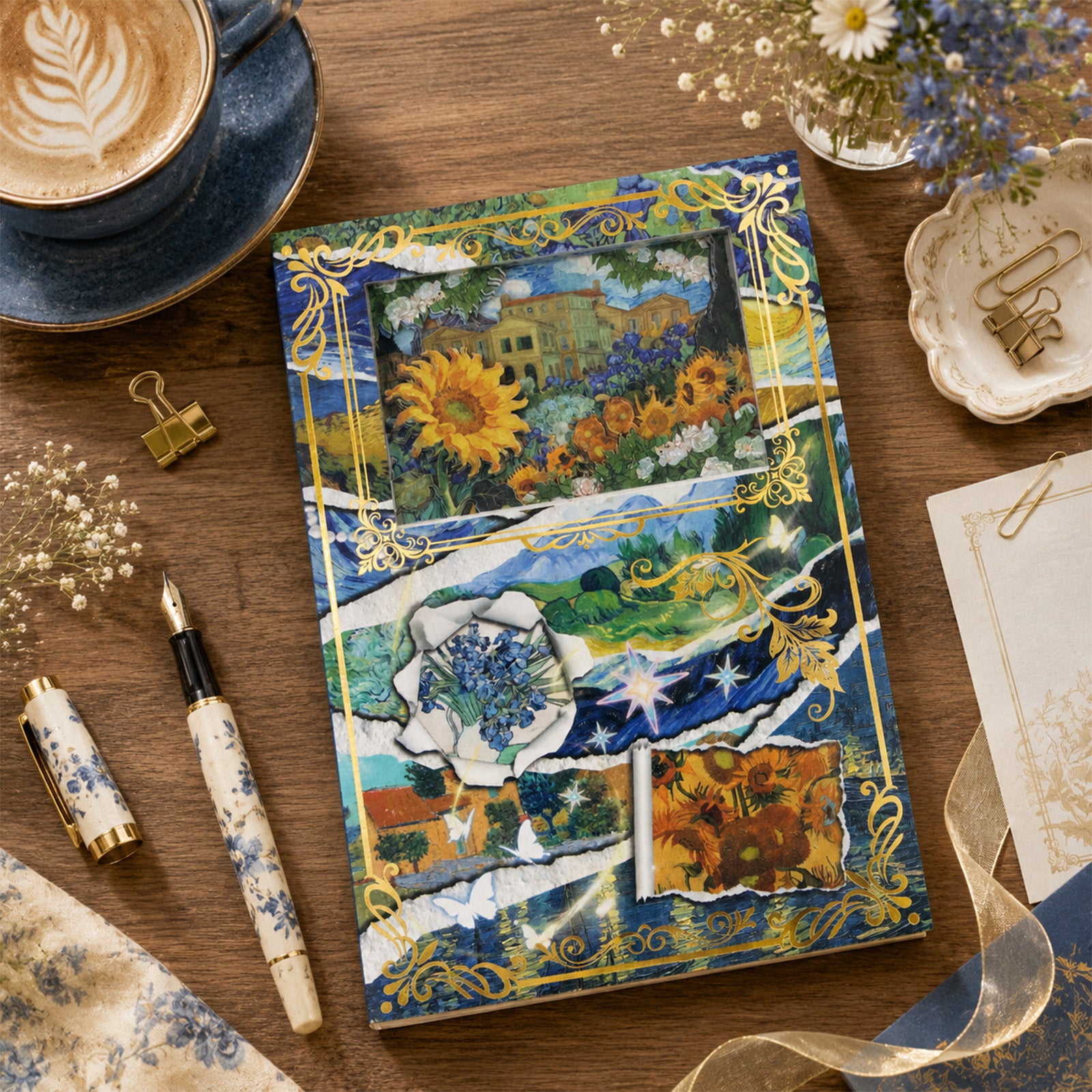 Van Gogh's World 3D Journal | 50 Pages