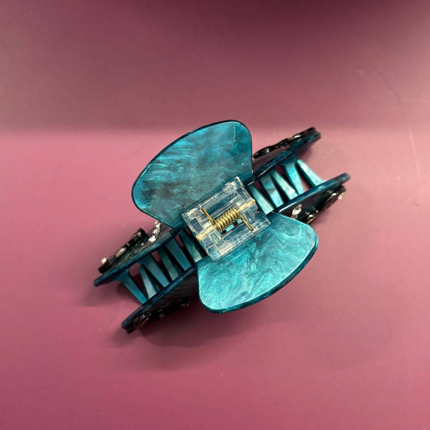 Velvet Claws Disco Goldfish Hair Claw Clip | Double-Sided Embellishment