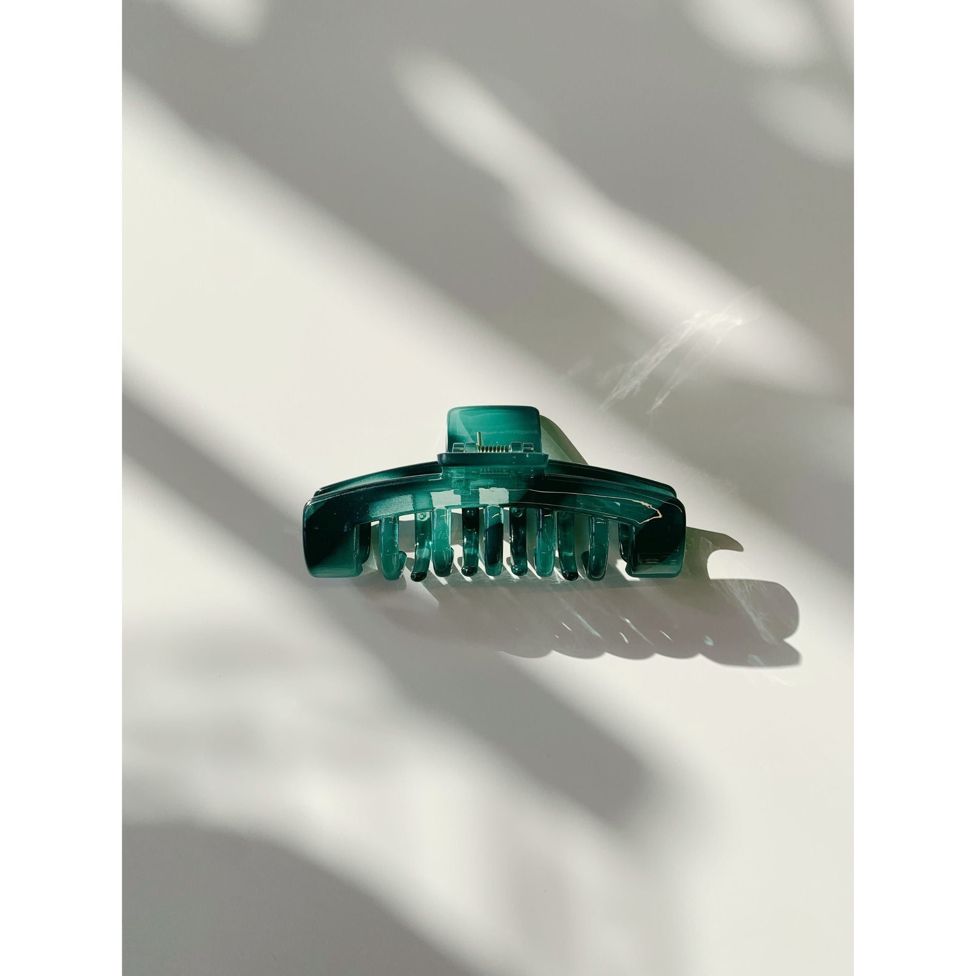 Velvet Claws Hair Clip | Petite Profesh Collection Emerald | Claw Clip in Velvet Travel Bag