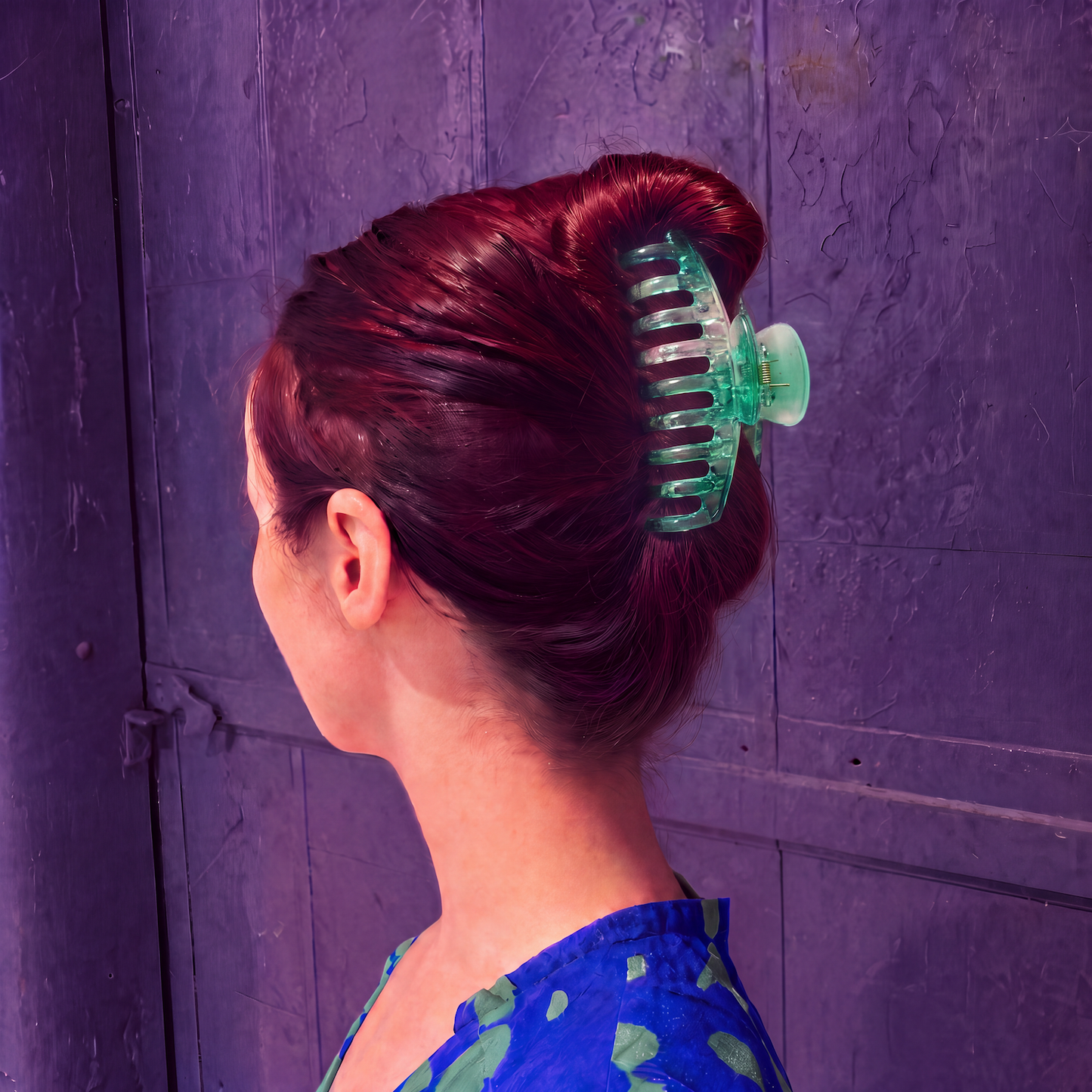 Velvet Claws Hair Clip | The Lobster in Translucent Green Hair Claw-Velvet Claws-The Bullish Store