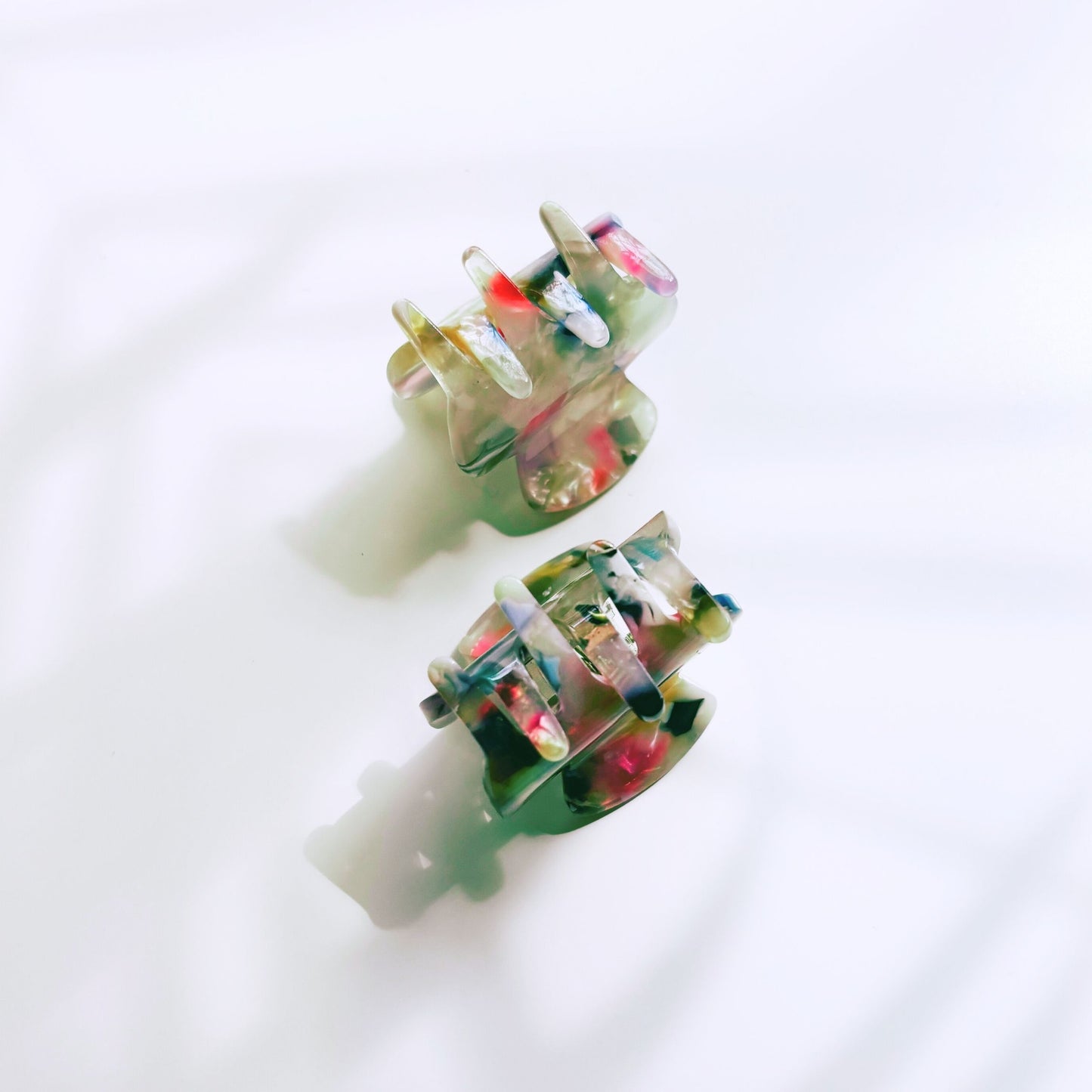 Velvet Claws Mini Mosaic Claw Set of 2 | Hair Claw Clip