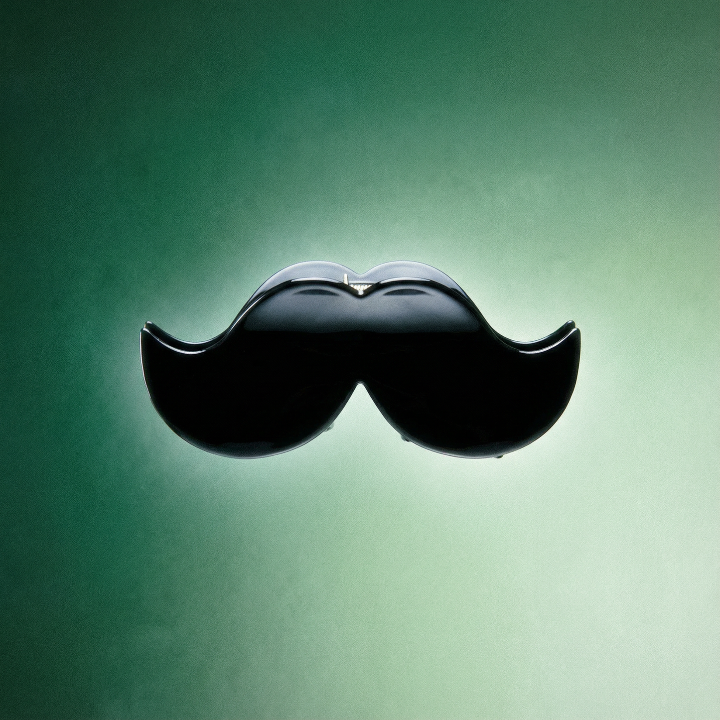 Velvet Claws Mr. Mustache Hair Claw | Claw Clip in Velvet Travel Bag