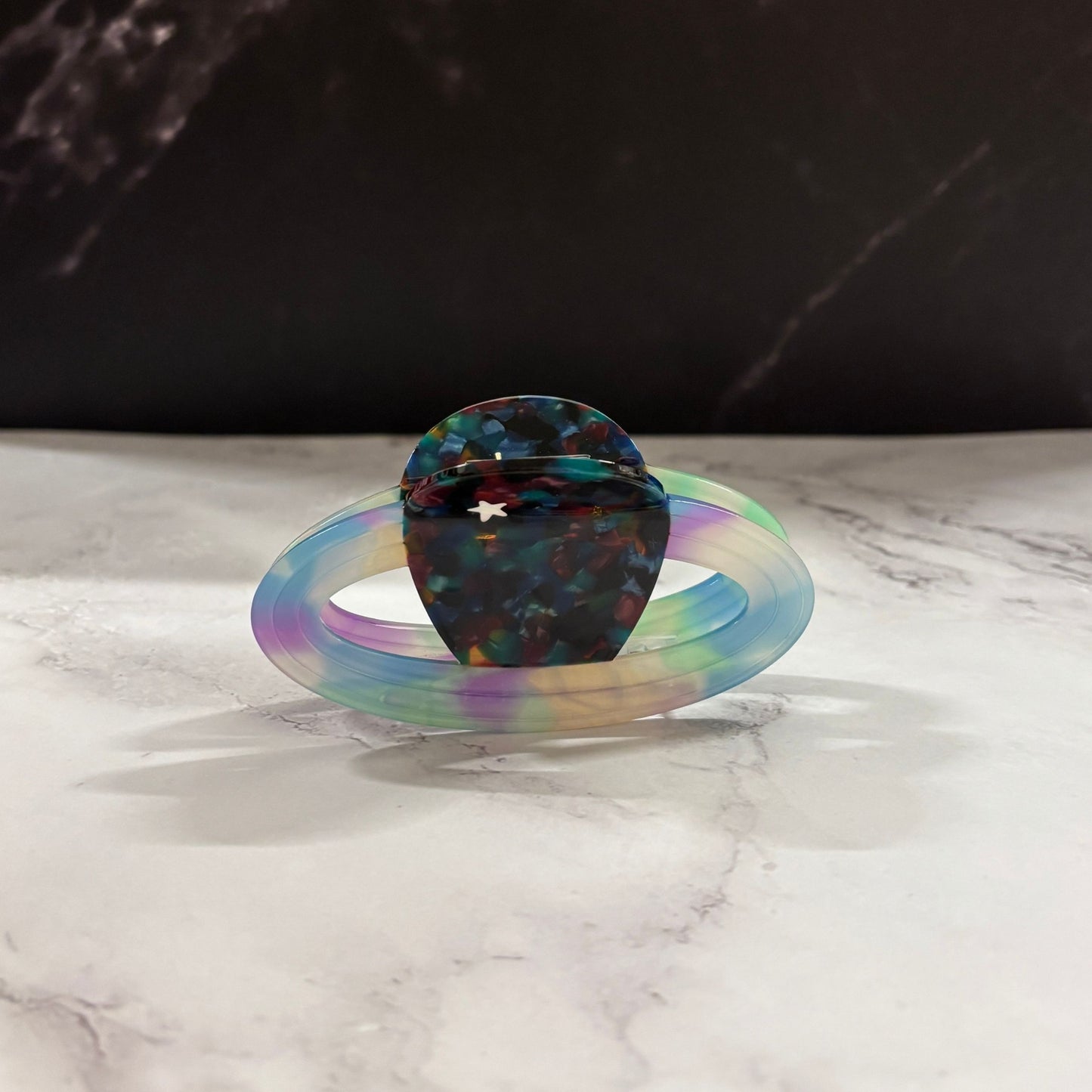 Velvet Claws Pretty Planet Hair Claw | Claw Clip in Velvet Travel Bag