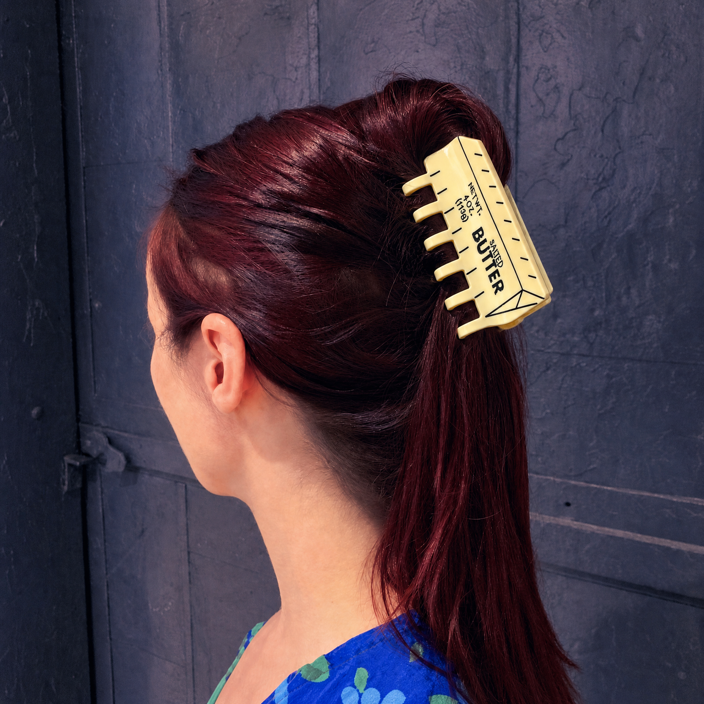 Velvet Claws Stick of Salted Butter Hair Claw | Yellow Claw Clip-Velvet Claws-The Bullish Store