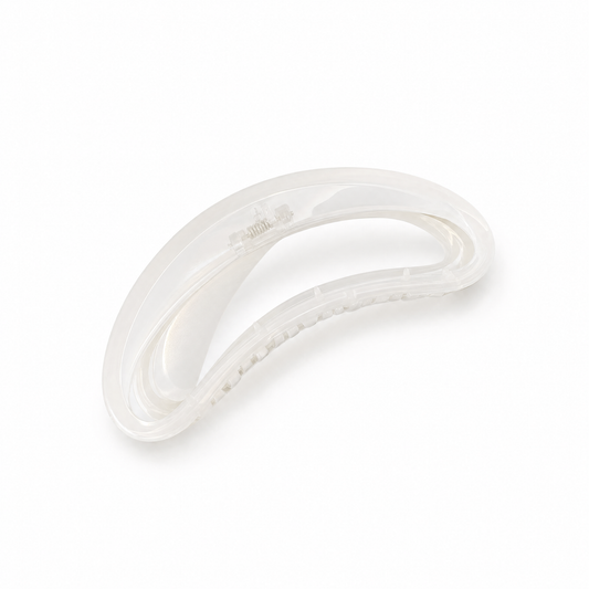 Velvet Claws The Bean Hair Claw in Crystal-Velvet Claws-The Bullish Store