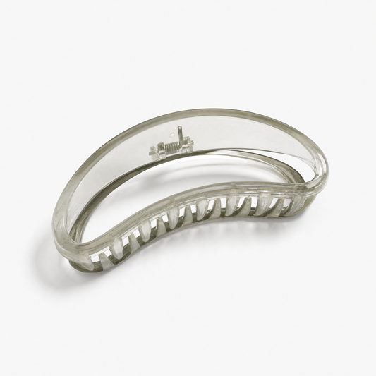 Velvet Claws The Bean Hair Claw in Smoke-Velvet Claws-The Bullish Store