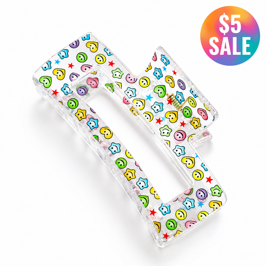 Velvet Claws The Crystal Hair Claw in Kawaii Smile-Velvet Claws-The Bullish Store