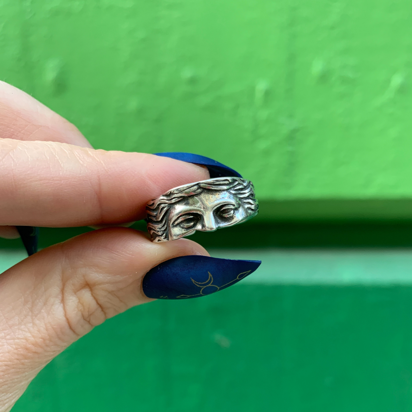 Venus De Milo Statue Adjustable Ring in Silver