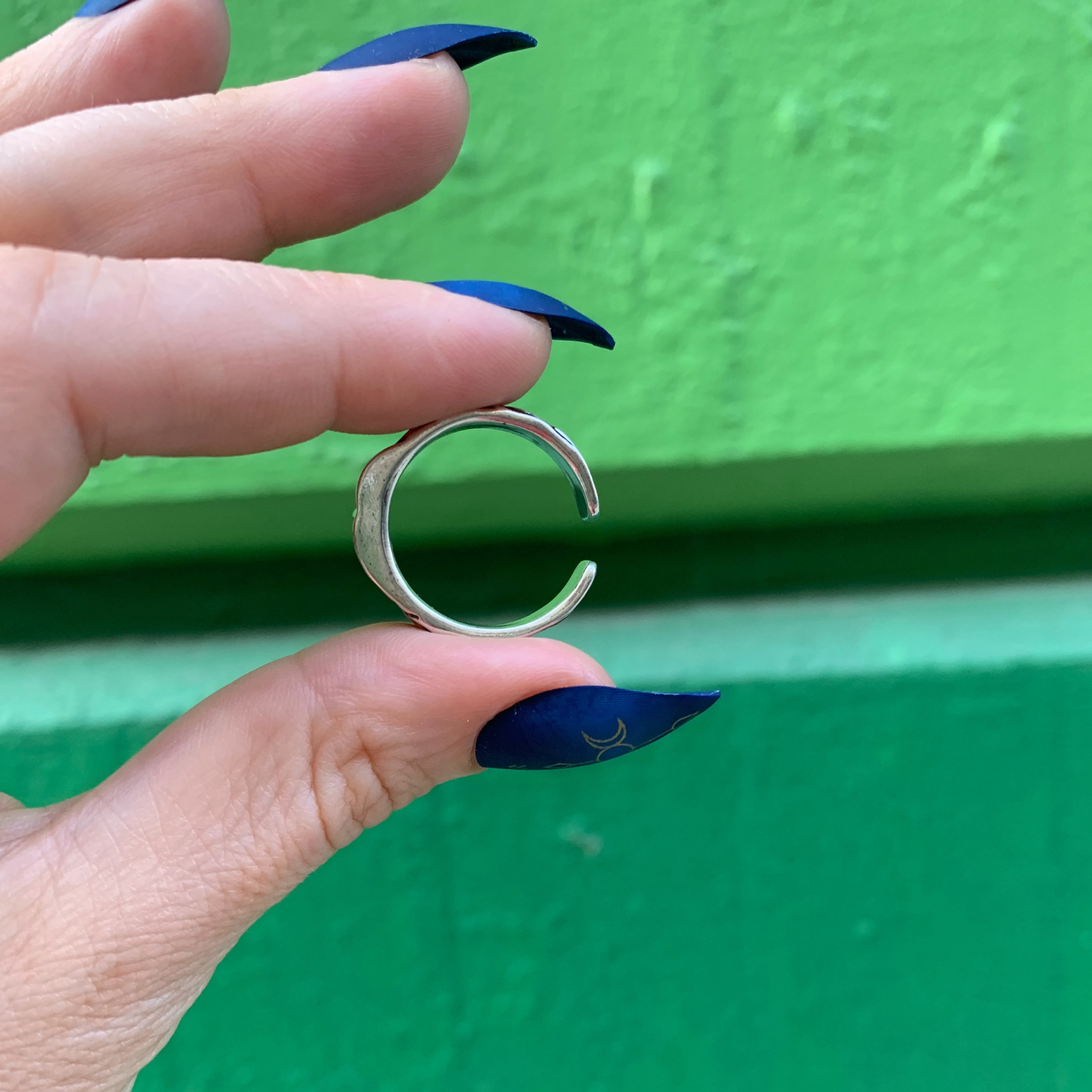 Venus De Milo Statue Adjustable Ring in Silver