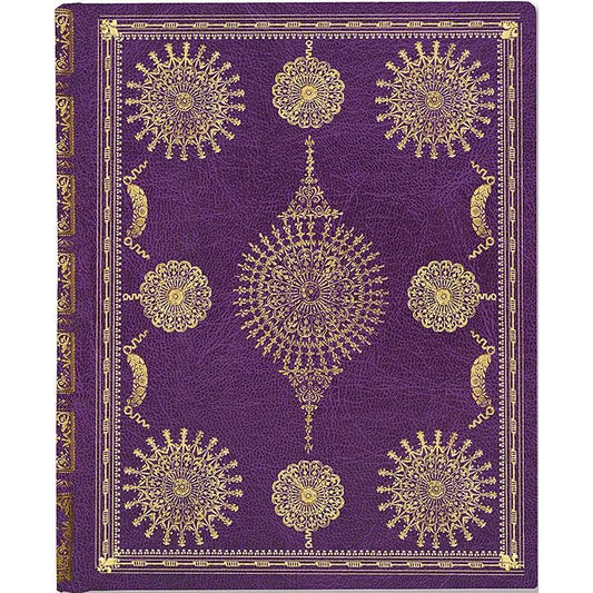 Versailles Large Hard Cover Journal | Embossed Design | 7-1/4'' x 9''