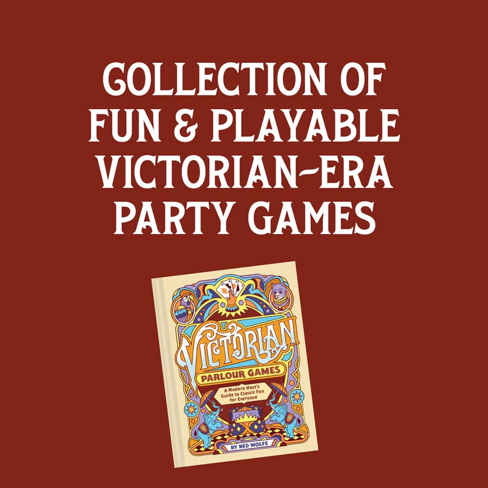 Victorian Parlour Games Book | 19th Century Victorian-era Party Games