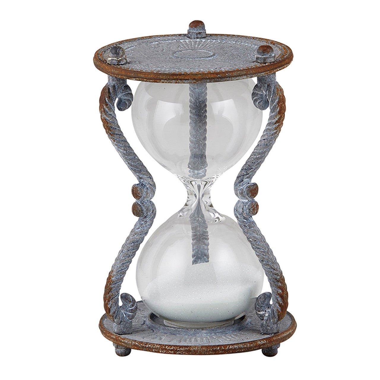 Vintage Hour Glass | Classic Sandglass Timer Clock | Rustic Desktop Decor